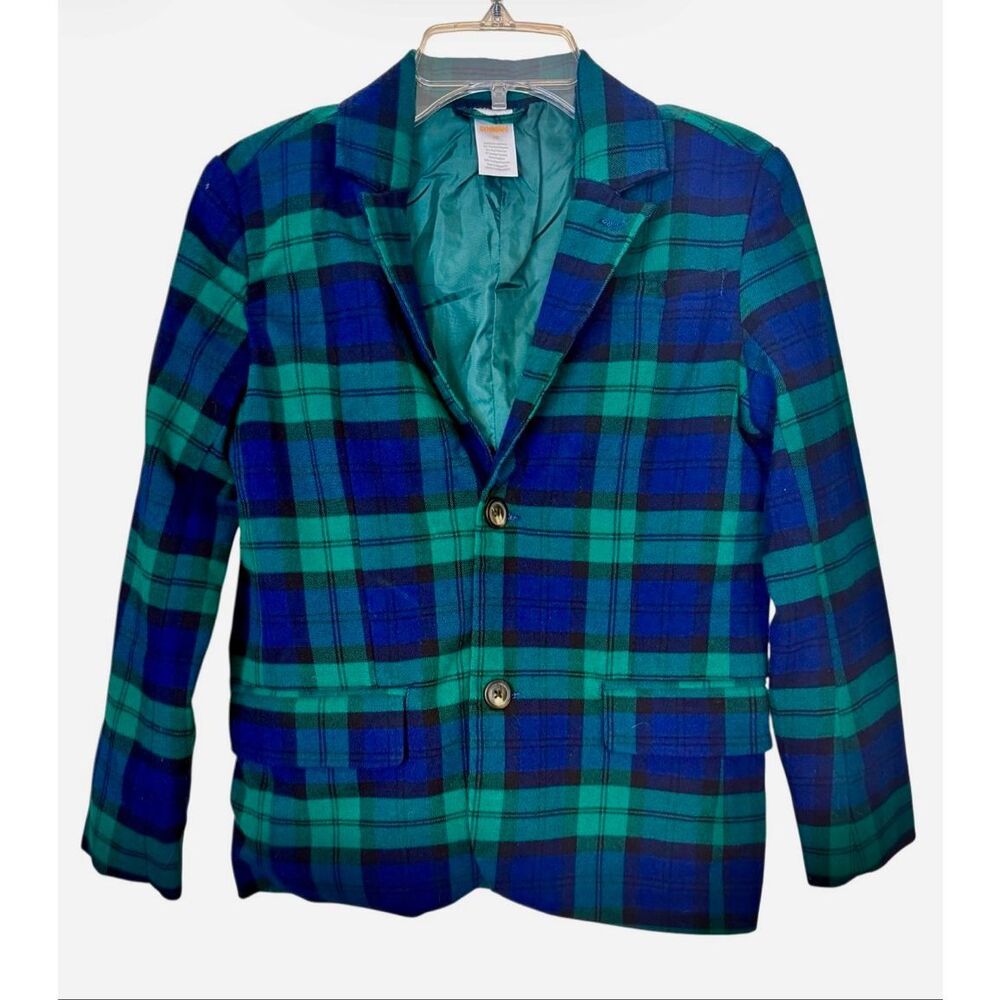 Gymboree Boys Plaid Blazer Sz. 10